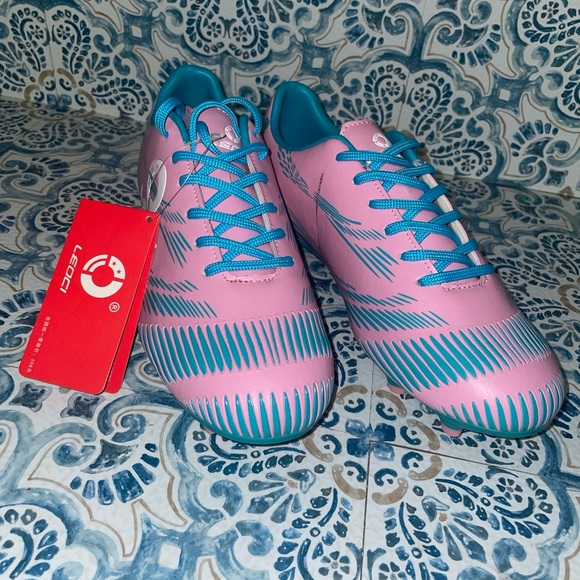 Leoci Cleats Size 6 Pink Womens - Picture 2 of 11